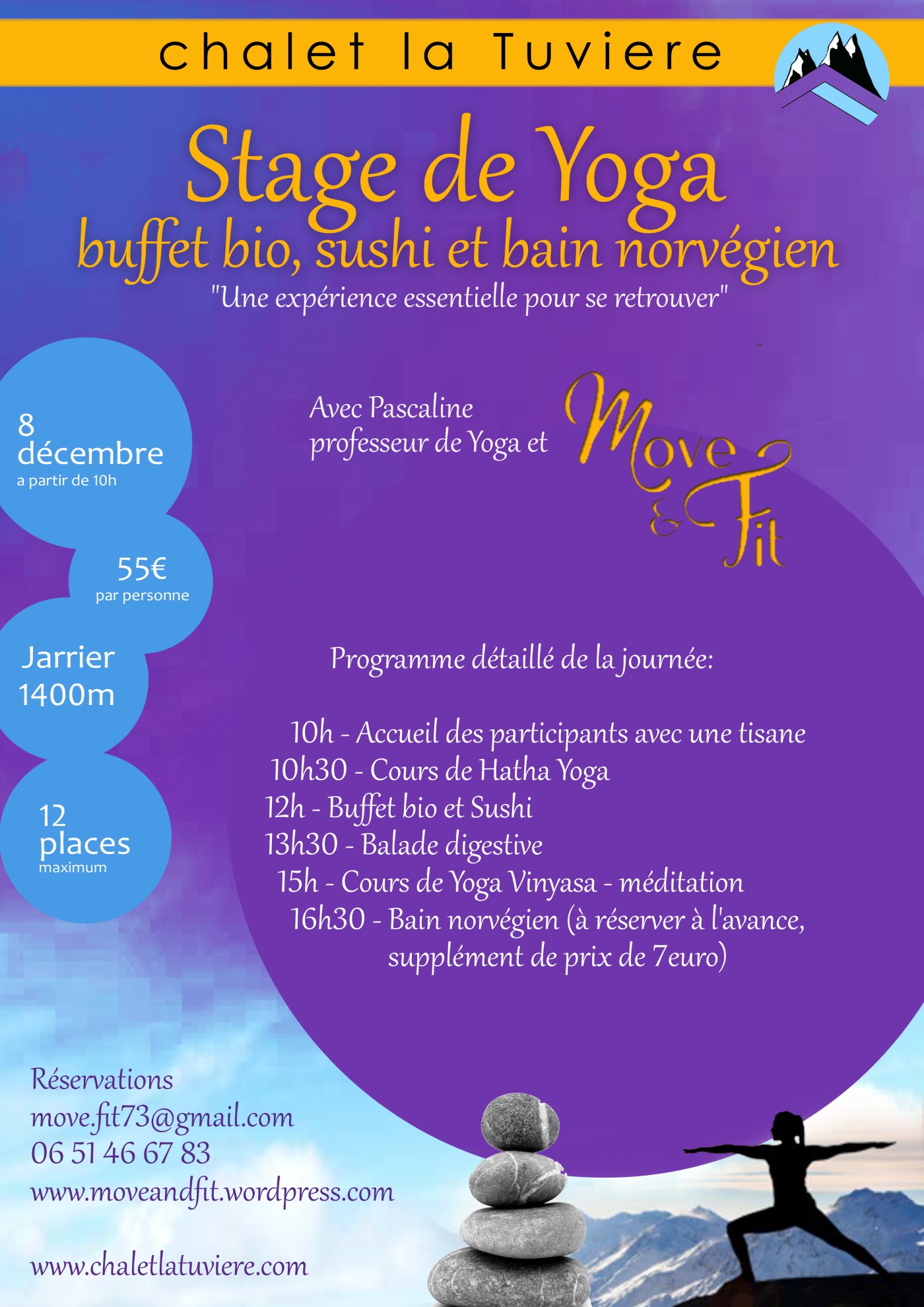 Stage de yoga TripnBike